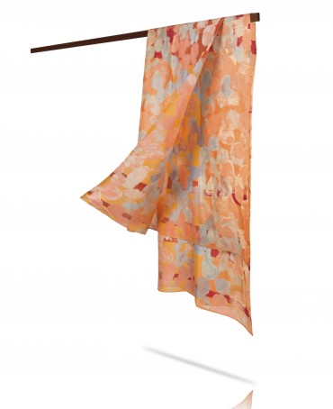 Палантин Женский SN40-OMBRE/FUCSHIA